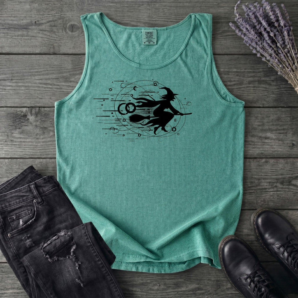 Flying Witch Grunge Tank Top