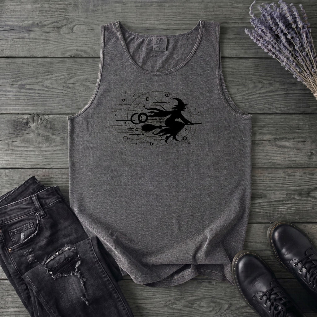 Flying Witch Grunge Tank Top