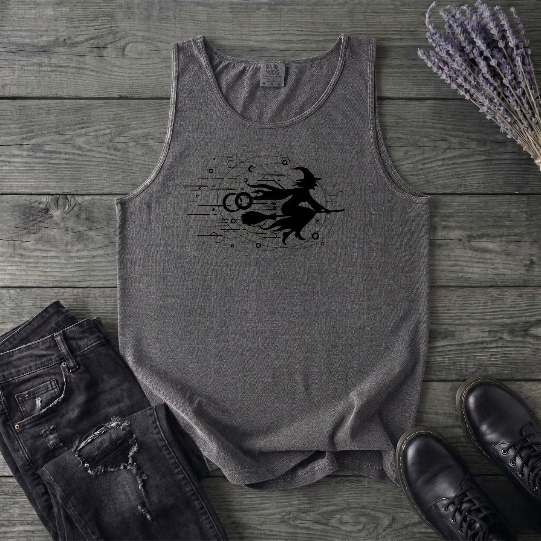 Flying Witch Grunge Tank Top