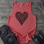 Safety Pin Heart Tank Top
