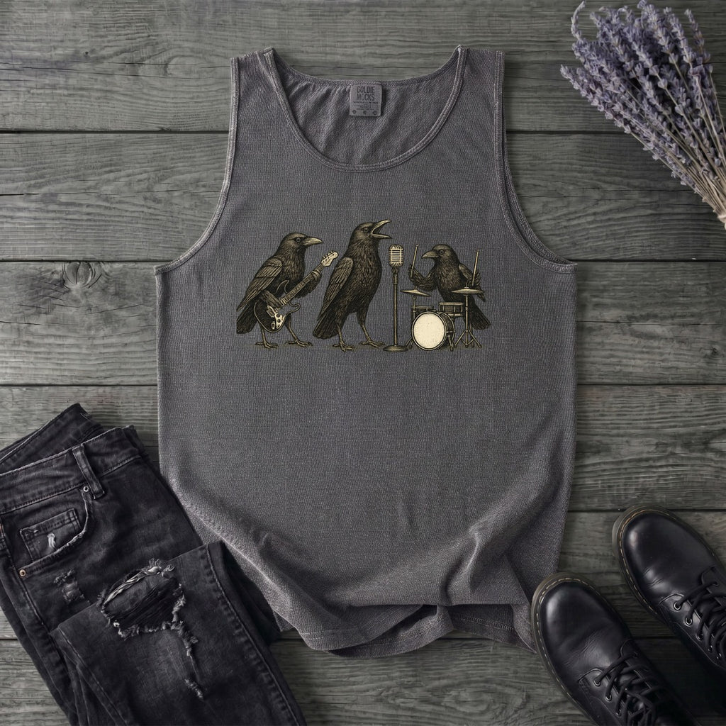 Raven Band Rock Tank Top