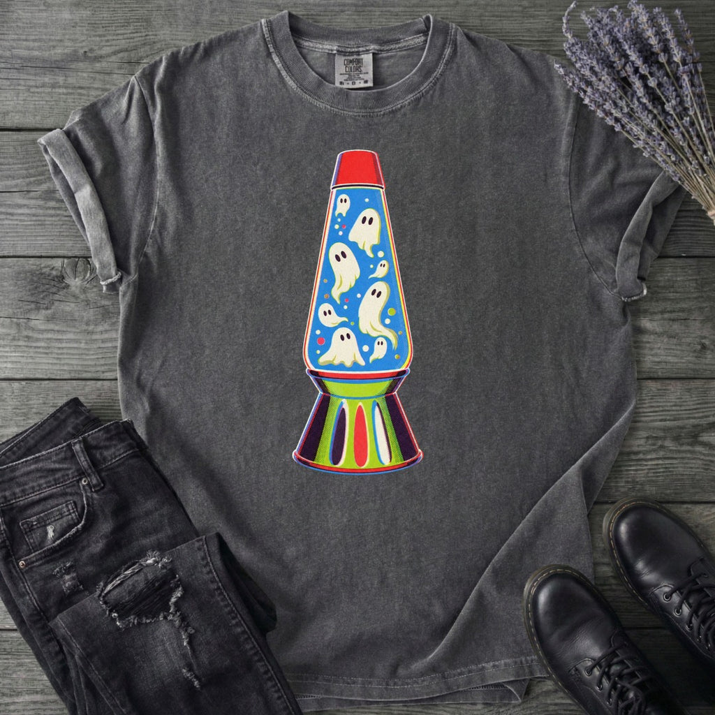 Groovy Ghost Glow Lamp T-Shirt