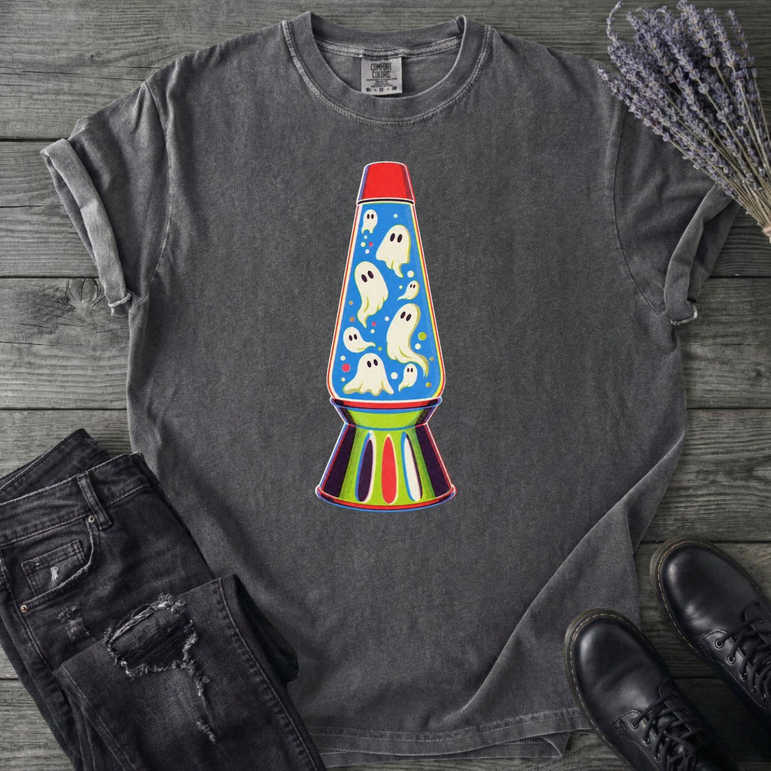 Groovy Ghost Glow Lamp T-Shirt