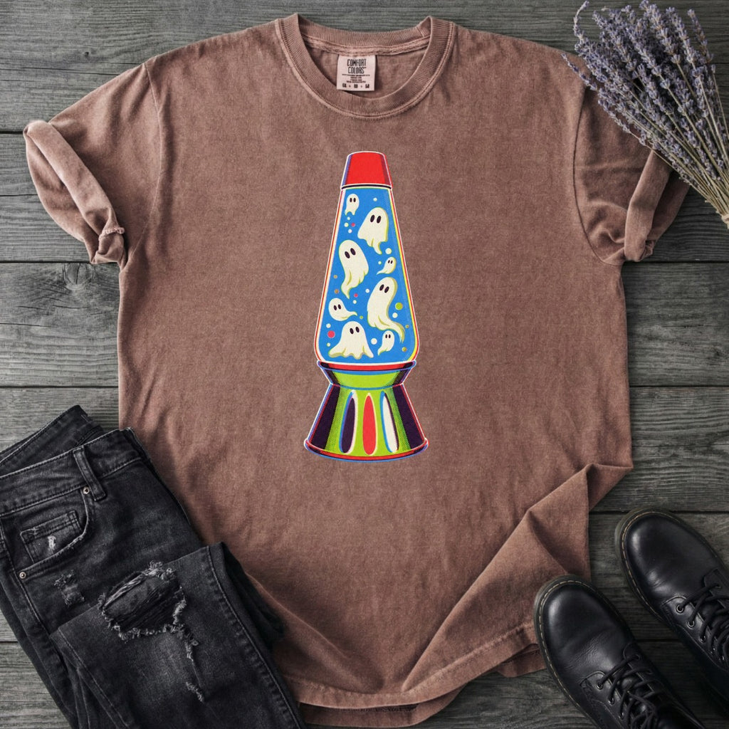 Groovy Ghost Glow Lamp T-Shirt