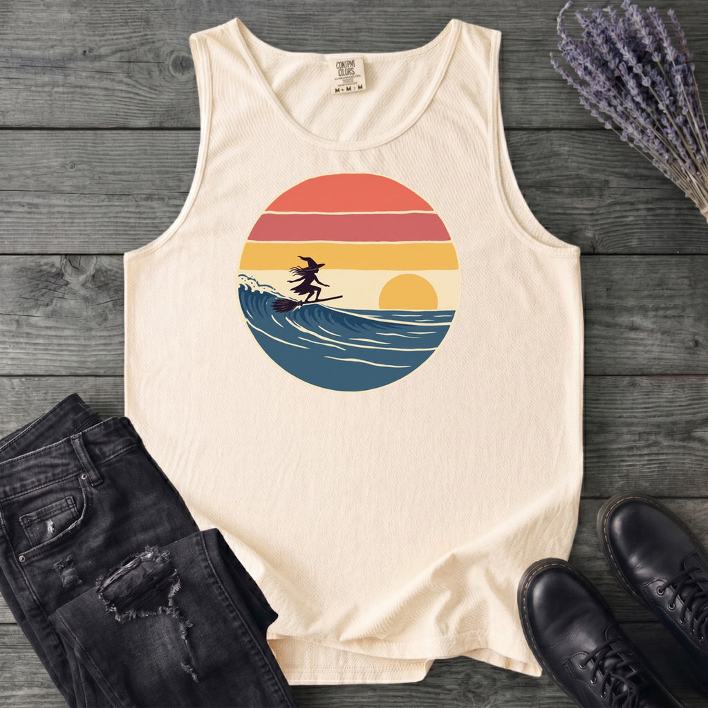 Surfing Witch Tank Top