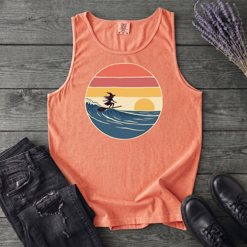 Surfing Witch Tank Top