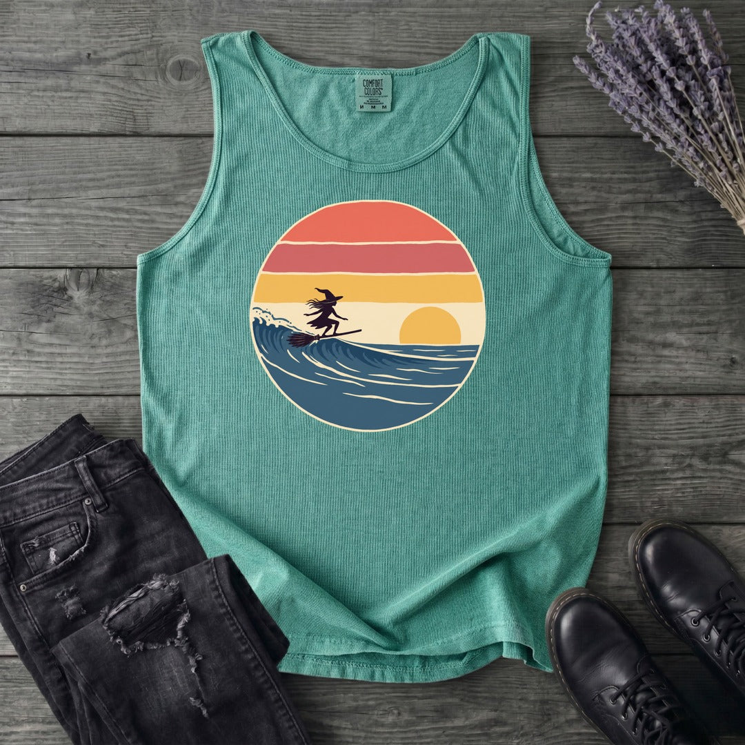 Surfing Witch Tank Top