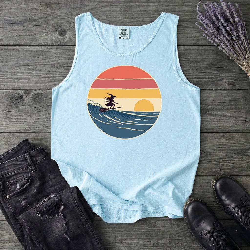Surfing Witch Tank Top