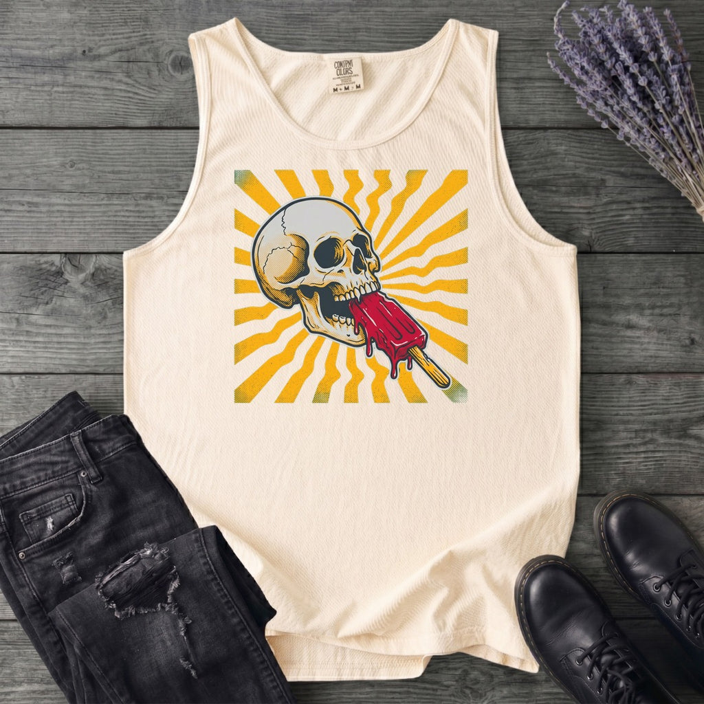 Skull Ice Pop Tank Top