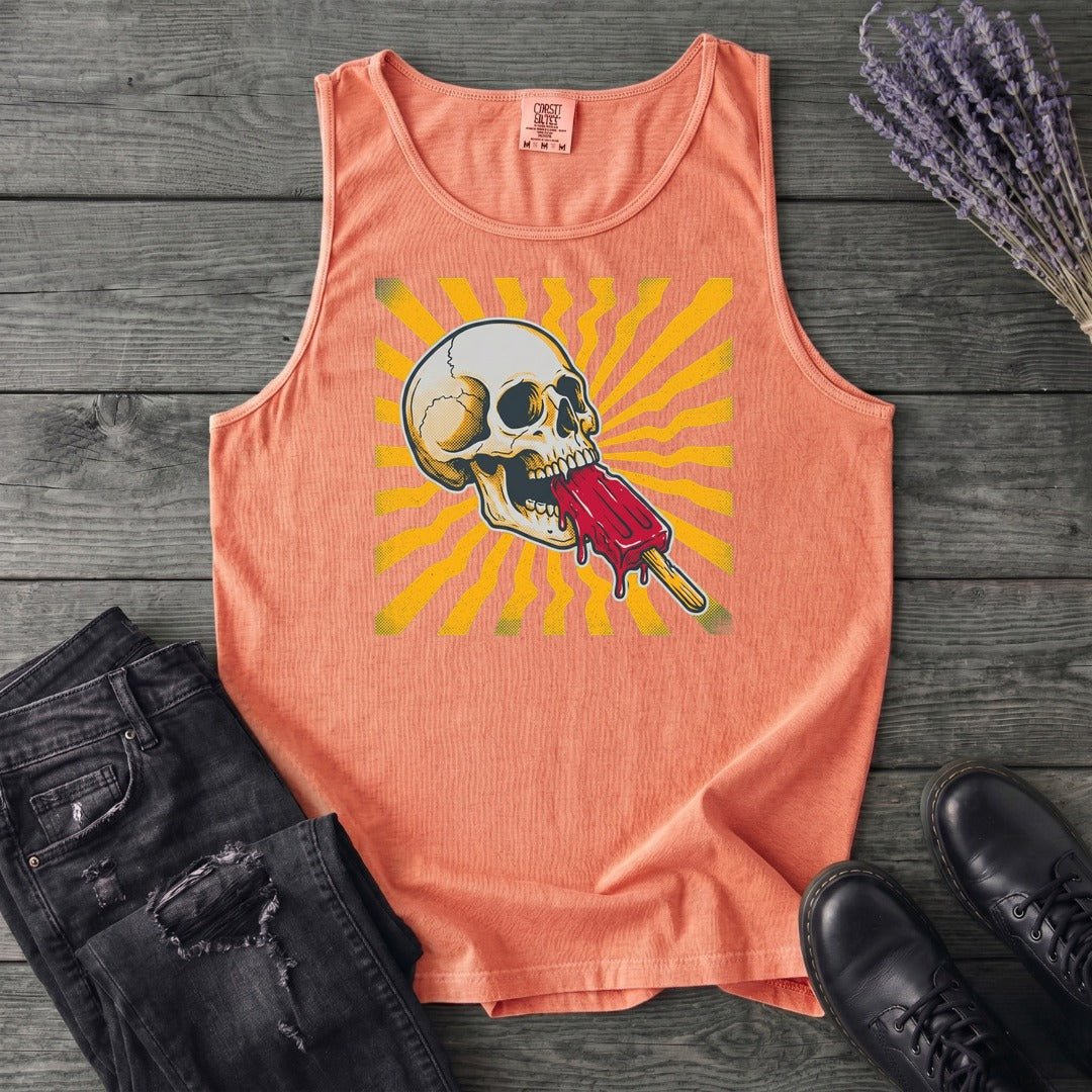Skull Ice Pop Tank Top