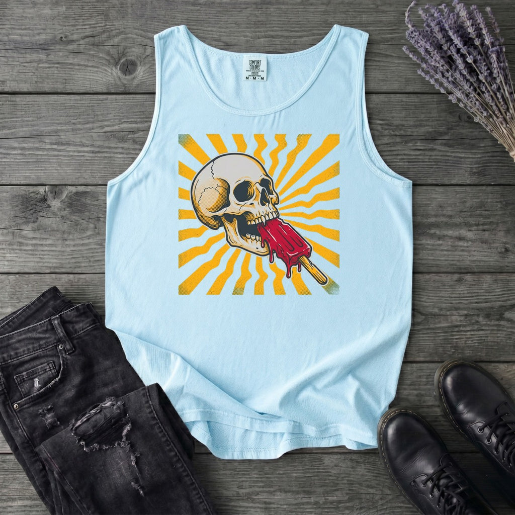 Skull Ice Pop Tank Top