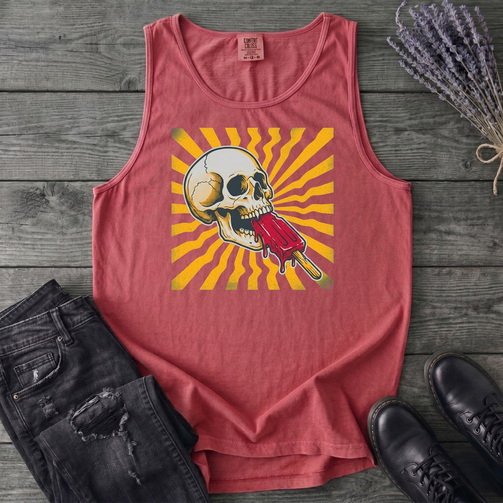 Skull Ice Pop Tank Top