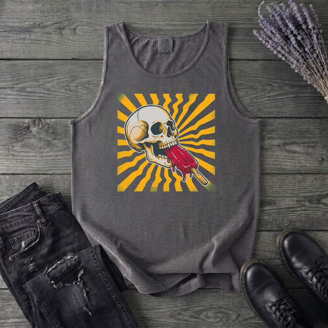 Skull Ice Pop Tank Top