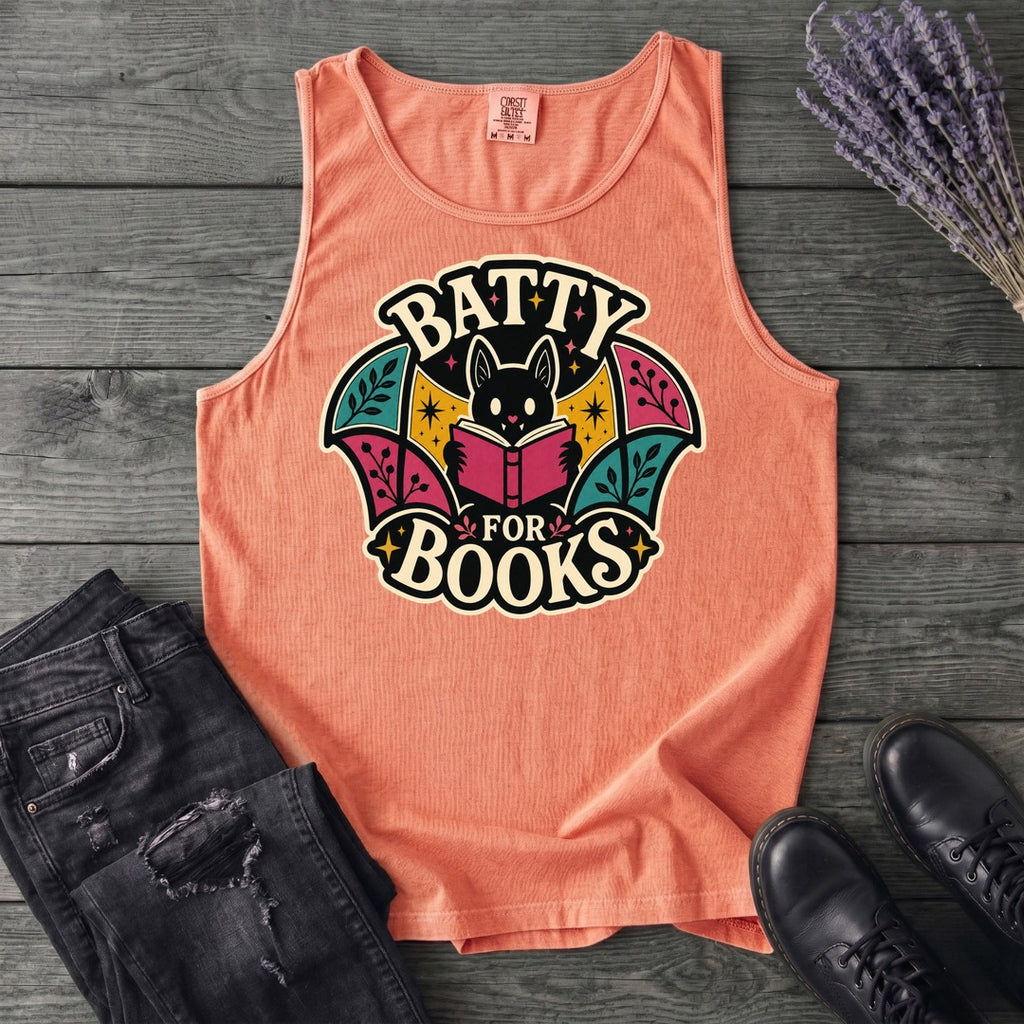Batty For Books Tank Top