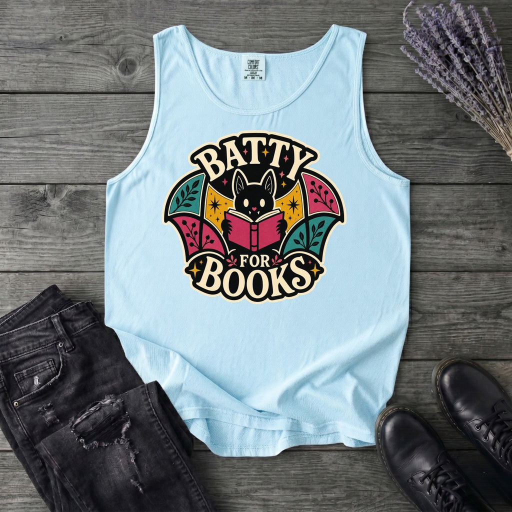Batty For Books Tank Top