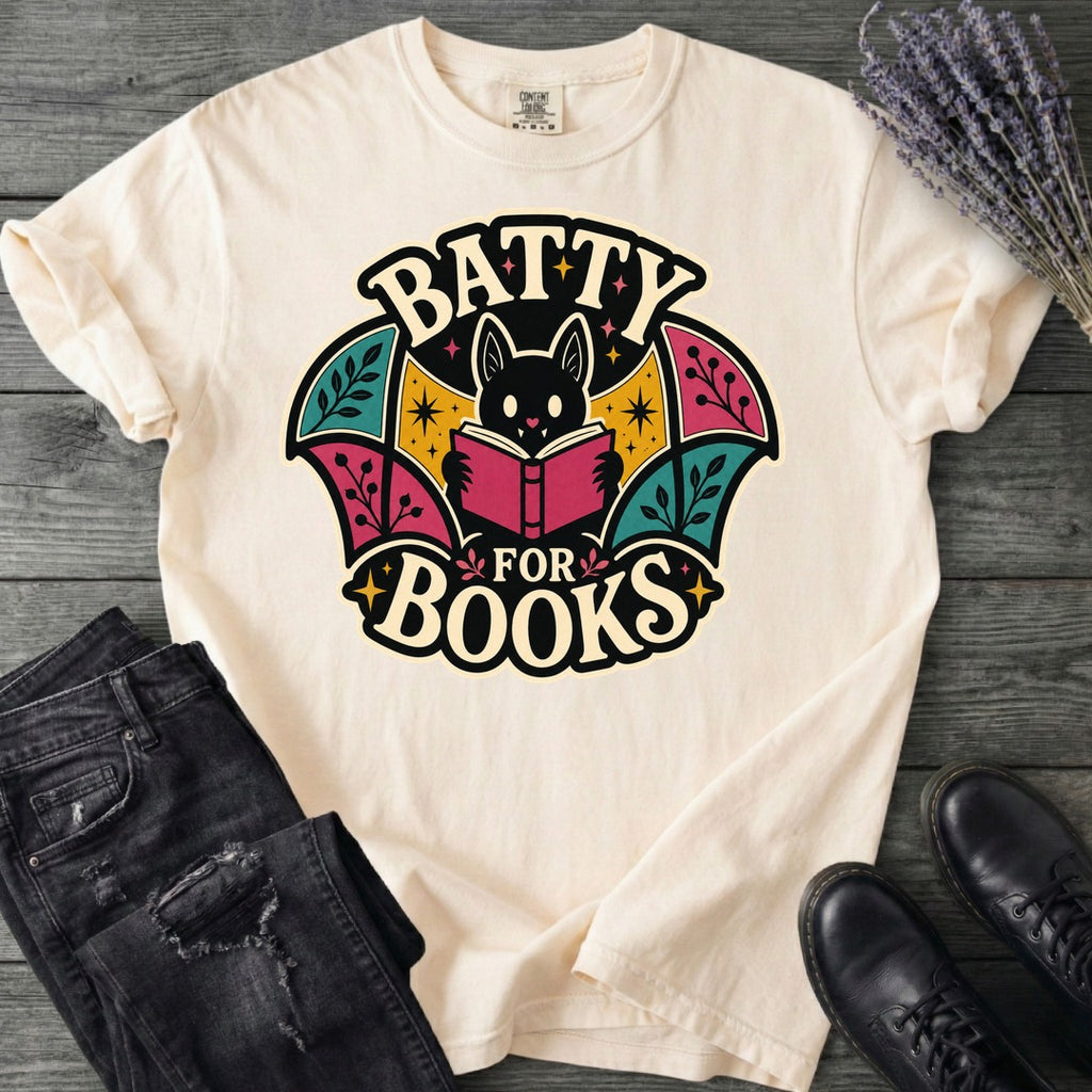 Batty For Books T-Shirt