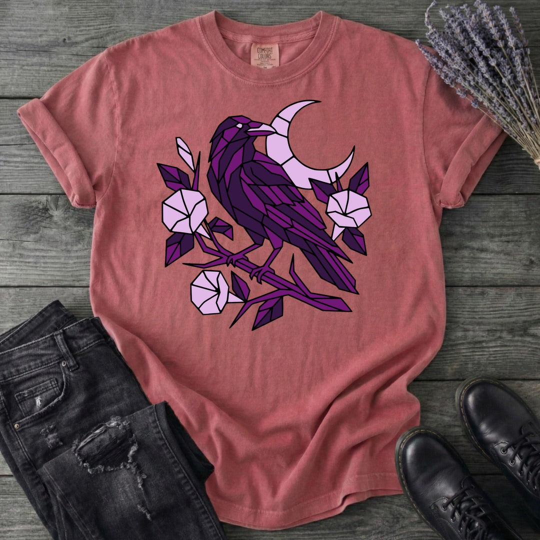 Geometric Crow T-Shirt