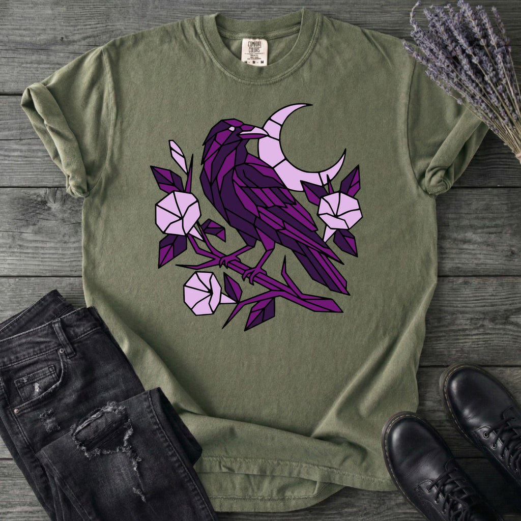 Geometric Crow T-Shirt