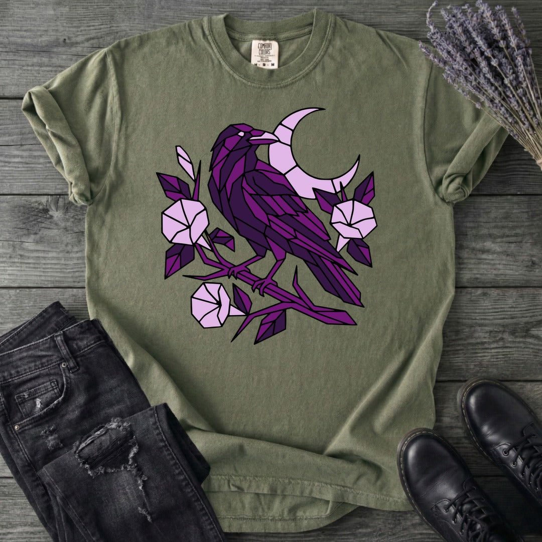 Geometric Crow T-Shirt