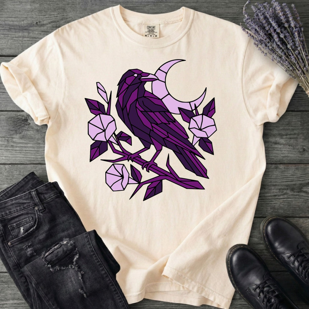 Geometric Crow T-Shirt