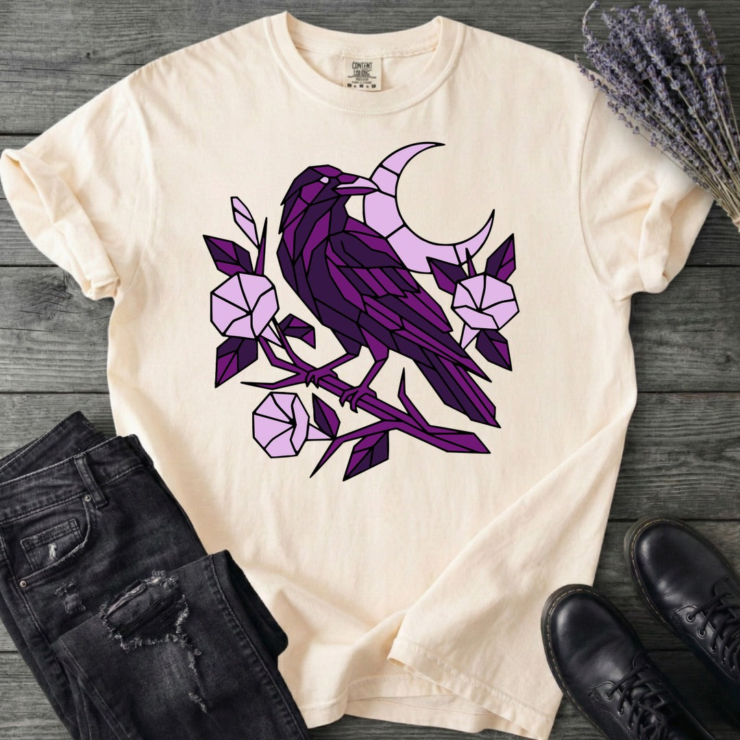 Geometric Crow T-Shirt