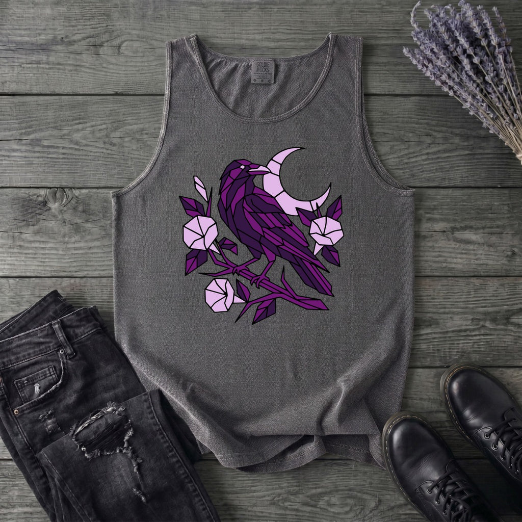 Geometric Crow Tank Top