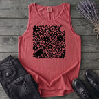 Witch's Broom Floral Tank Top
