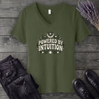 Powered By Intuition V-Neck T-Shirt