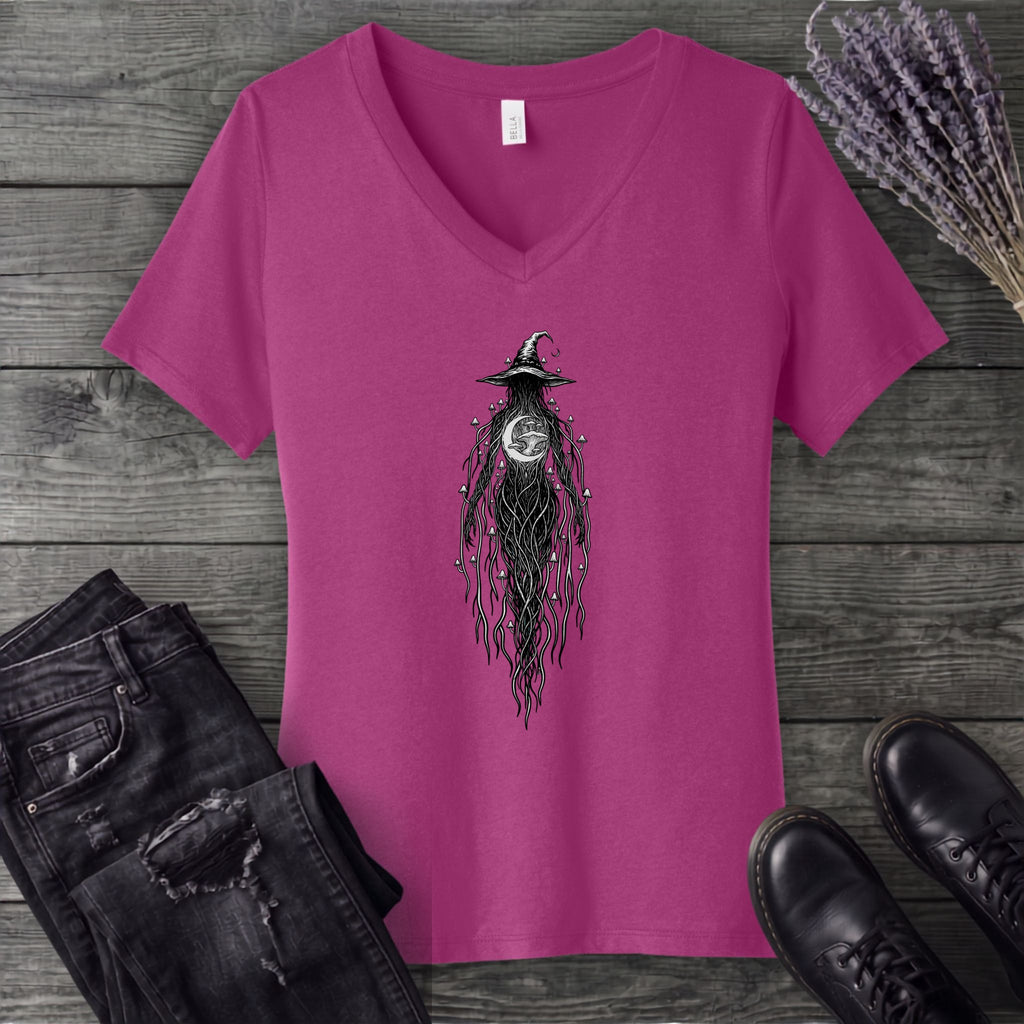 Willow Witch V-Neck T-Shirt