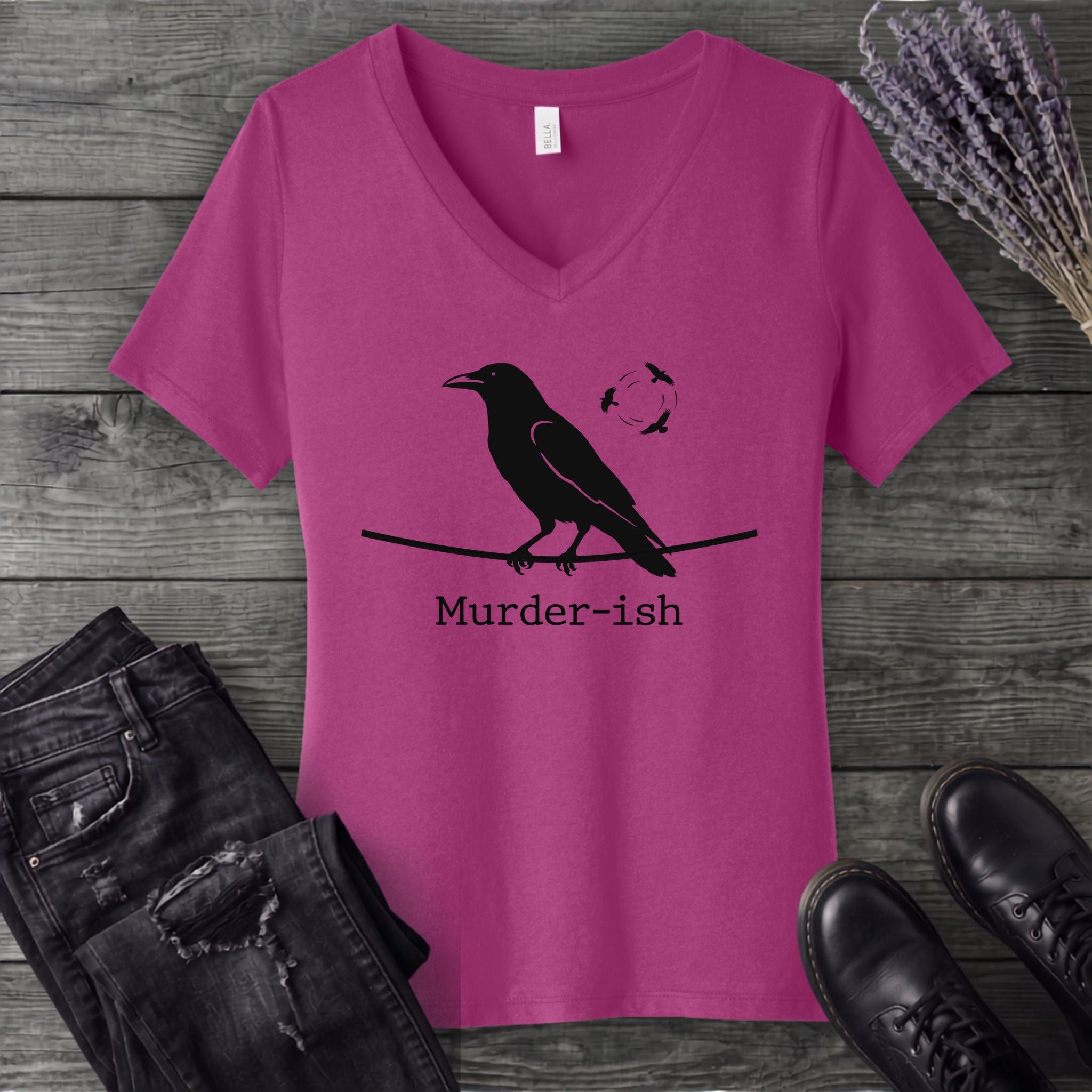 Murder-ish V-Neck T-Shirt