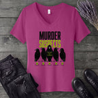 Murder Suspects V-Neck T-Shirt