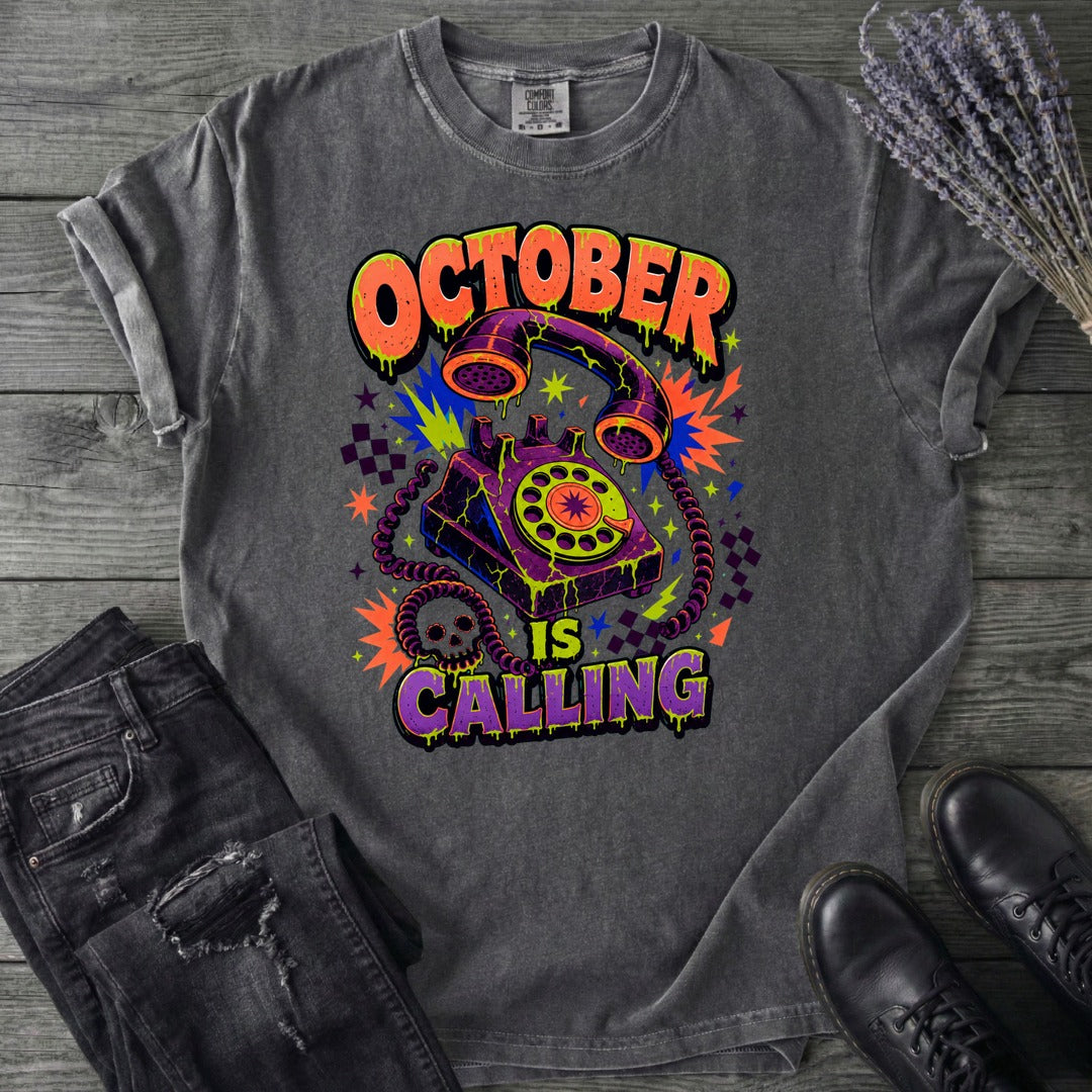 October Is Calling T-Shirt