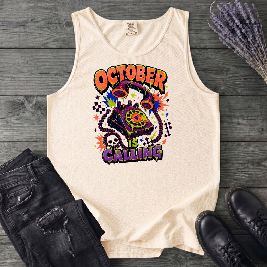 October Is Calling Tank Top