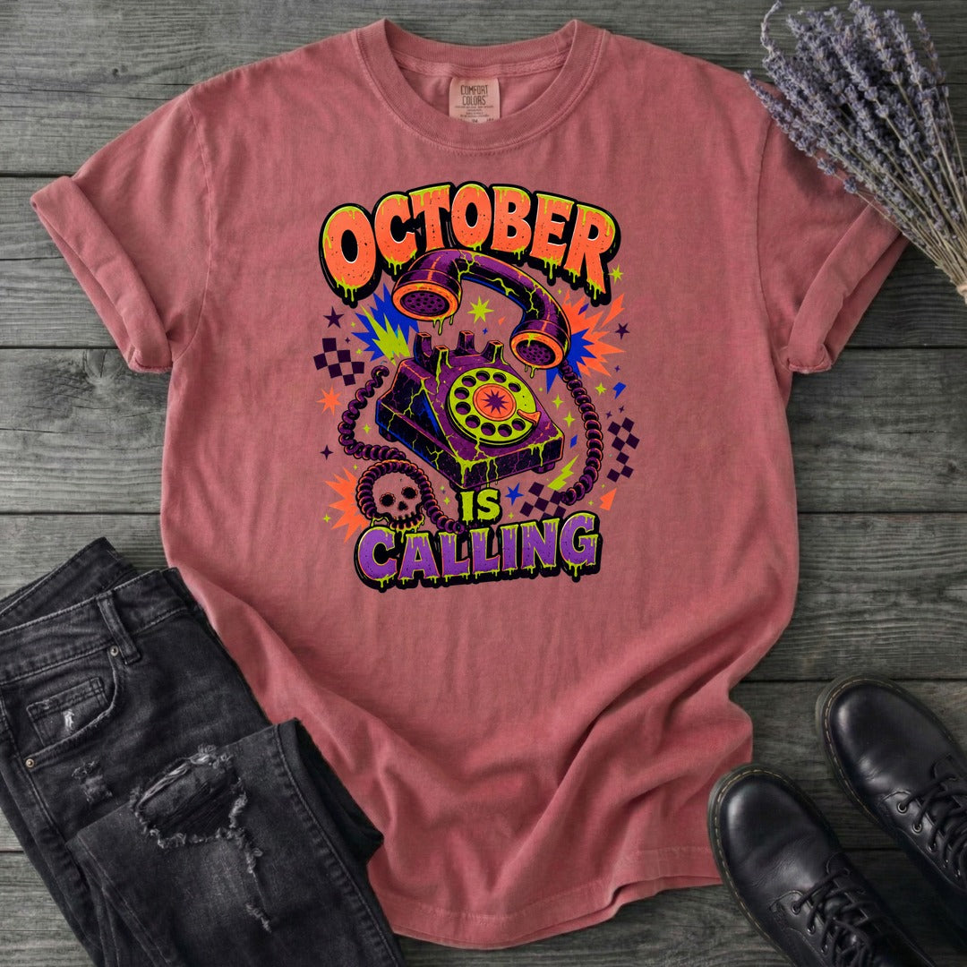 October Is Calling T-Shirt
