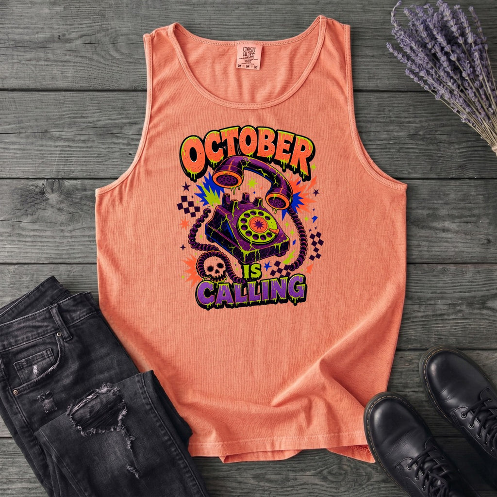 October Is Calling Tank Top