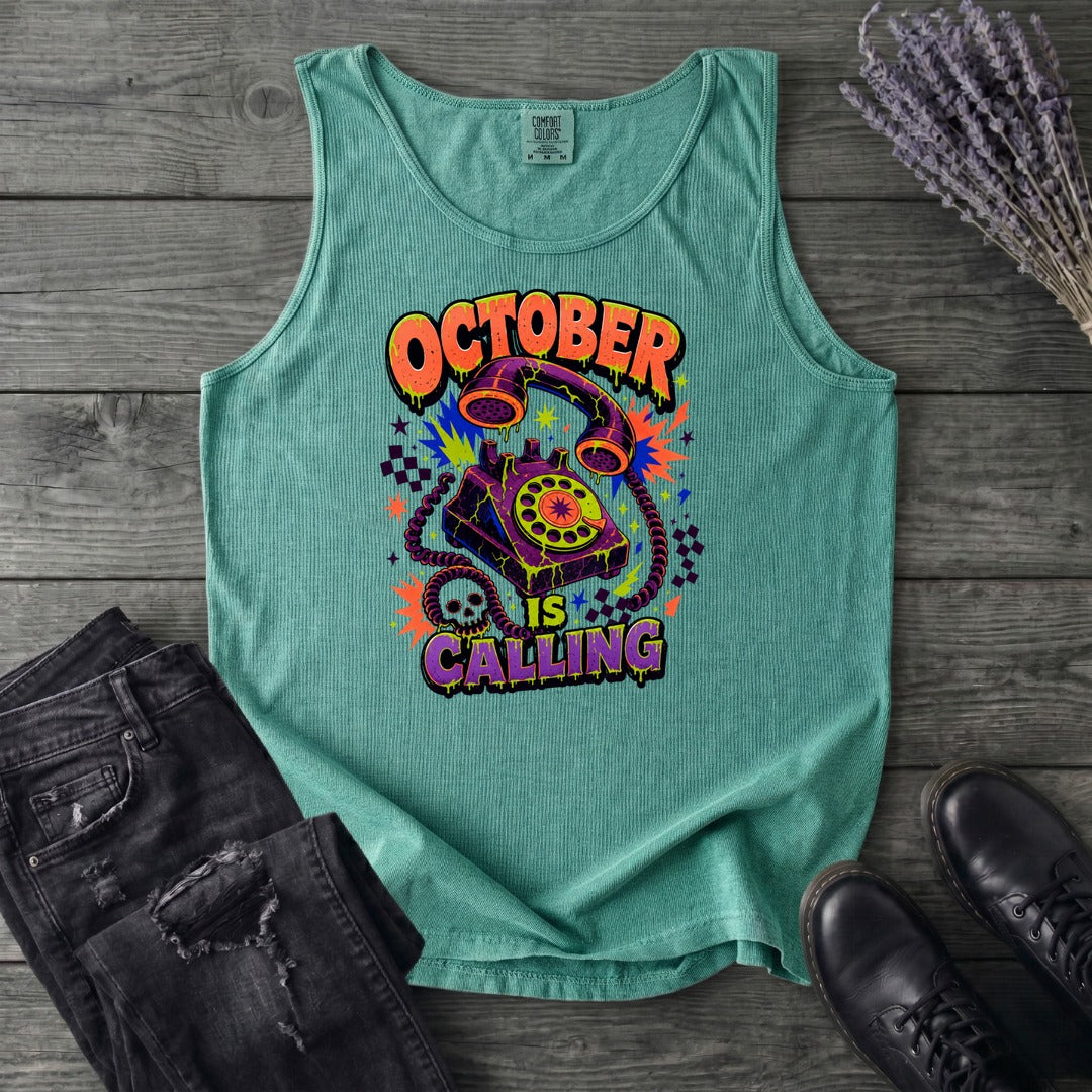 October Is Calling Tank Top