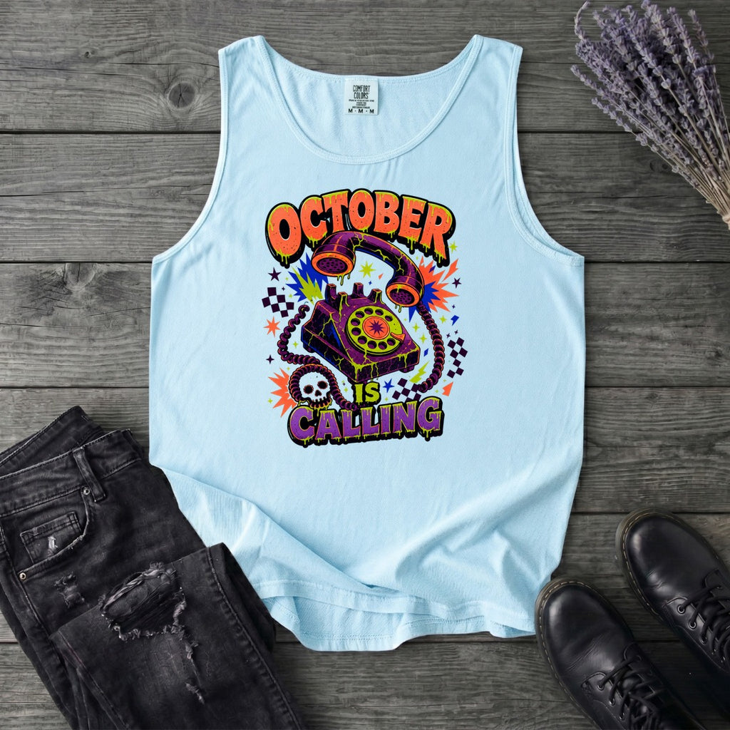 October Is Calling Tank Top
