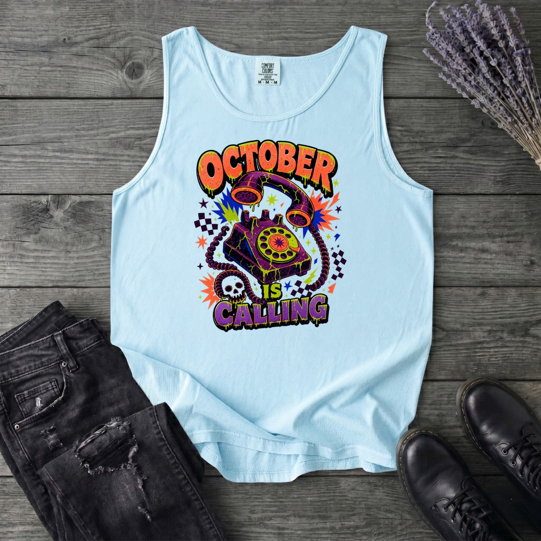 October Is Calling Tank Top