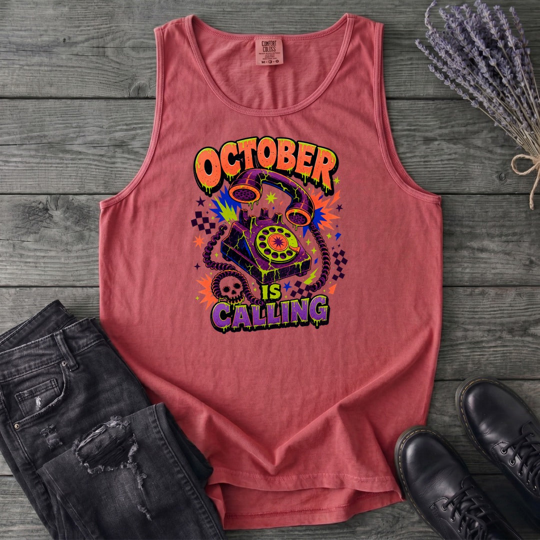 October Is Calling Tank Top