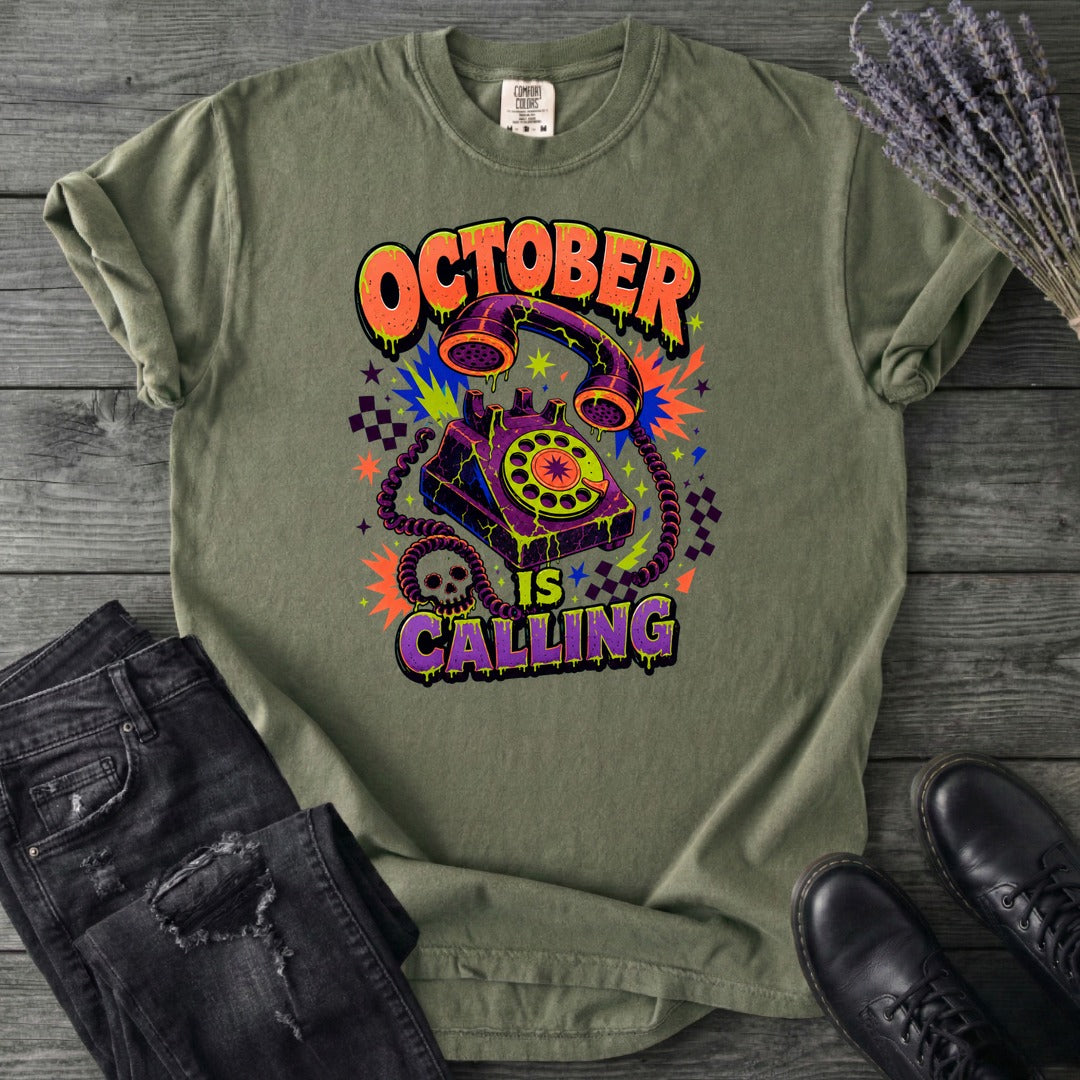 October Is Calling T-Shirt