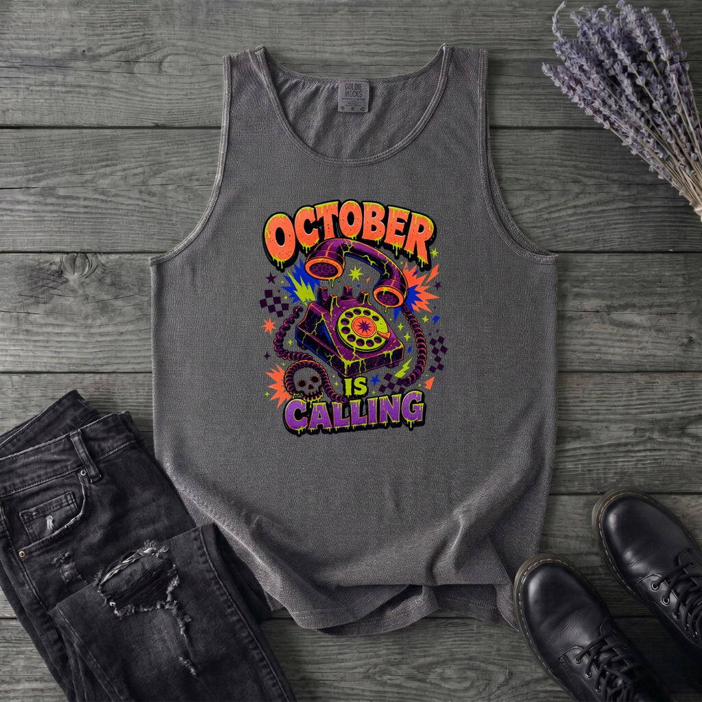 October Is Calling Tank Top