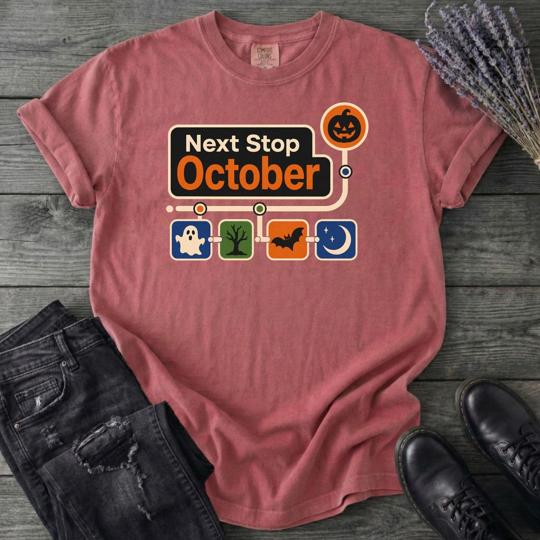 Next Stop October T-Shirt