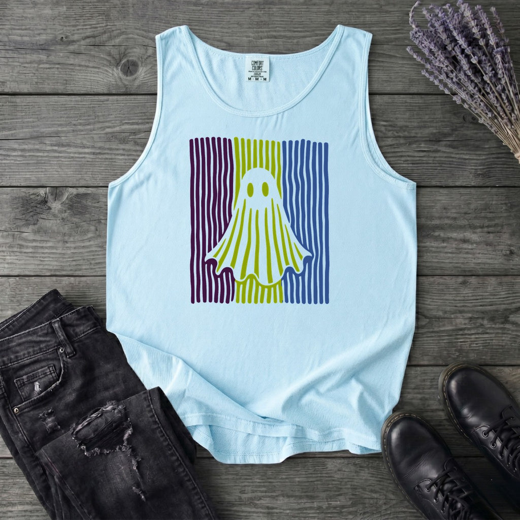 Ghost Stripes Tank Top