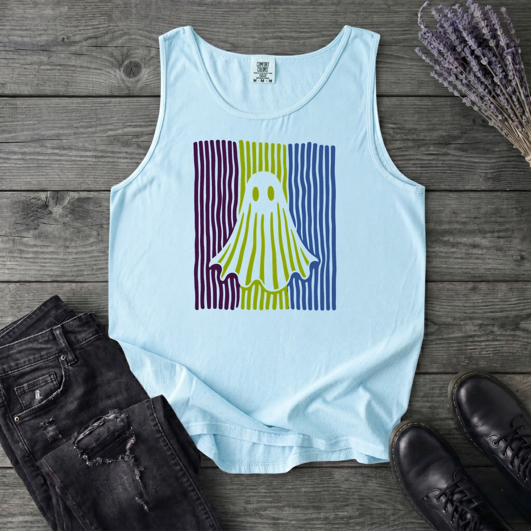 Ghost Stripes Tank Top