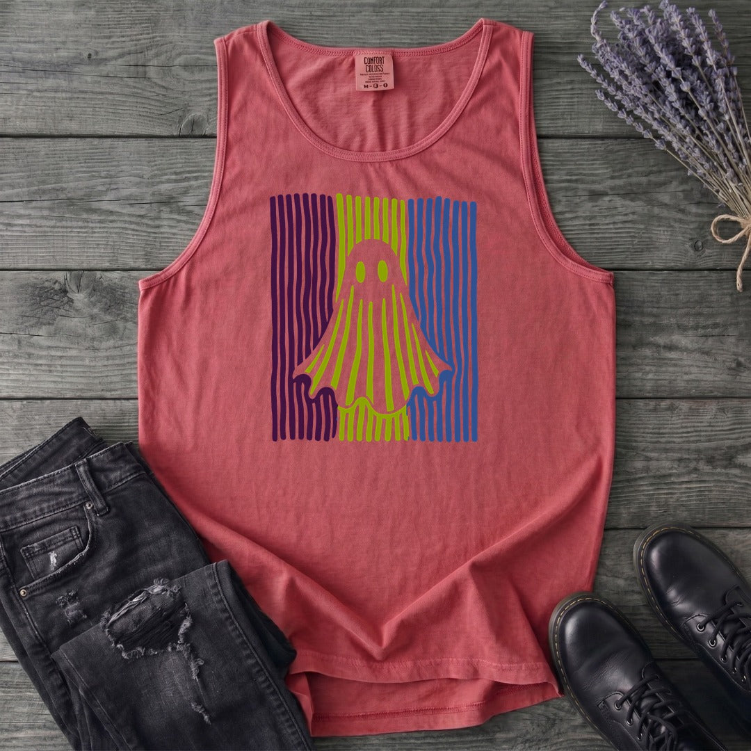 Ghost Stripes Tank Top