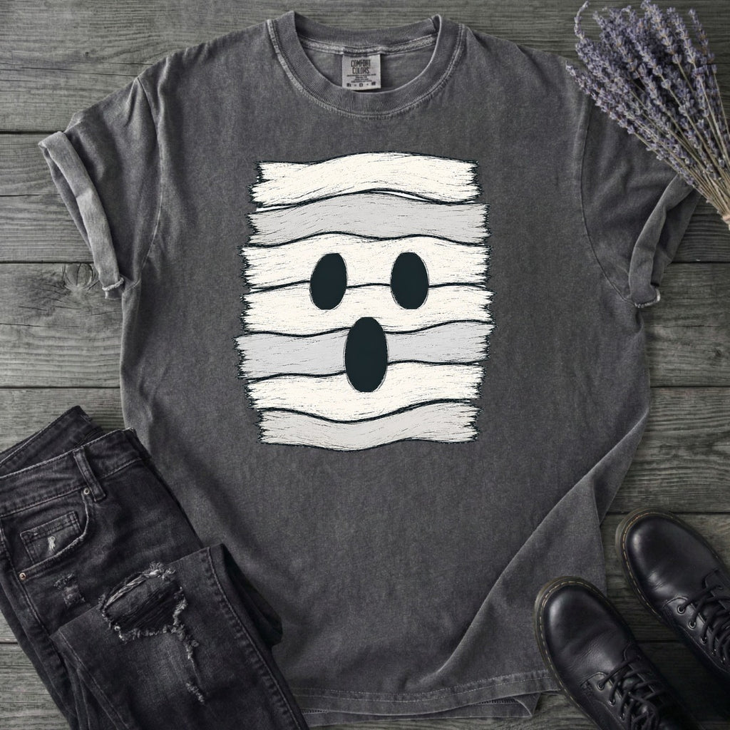 Fabric Strip Ghost T-Shirt