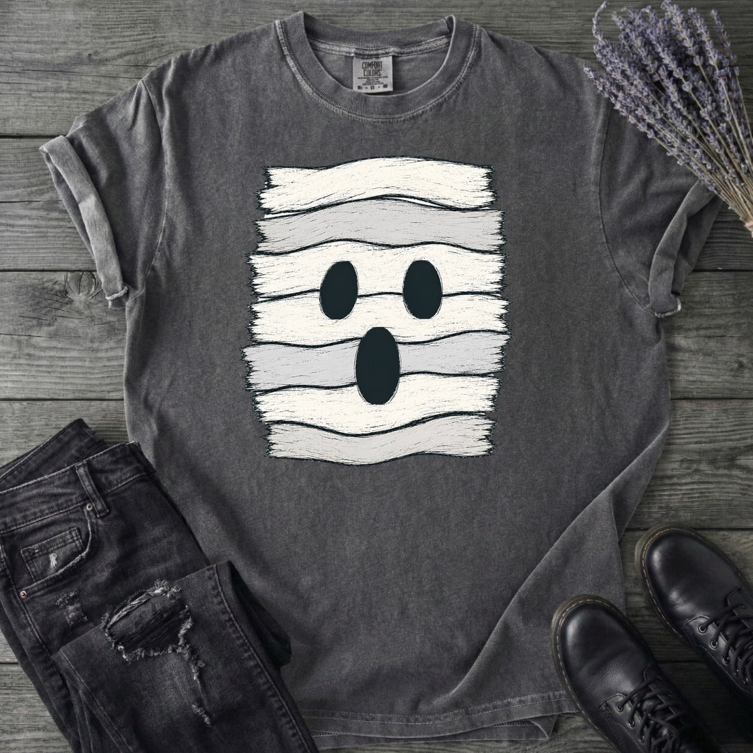 Fabric Strip Ghost T-Shirt