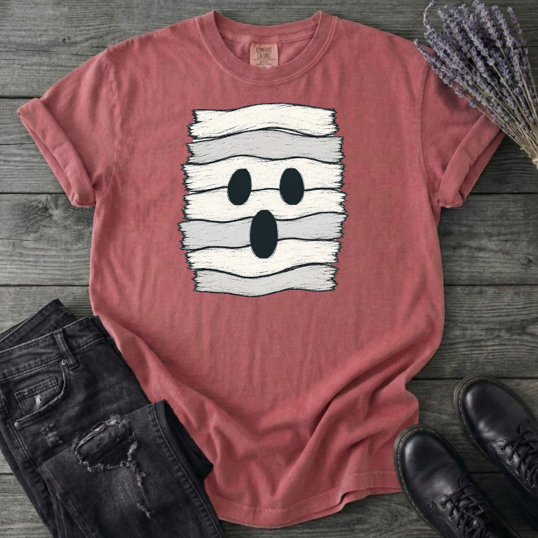 Fabric Strip Ghost T-Shirt