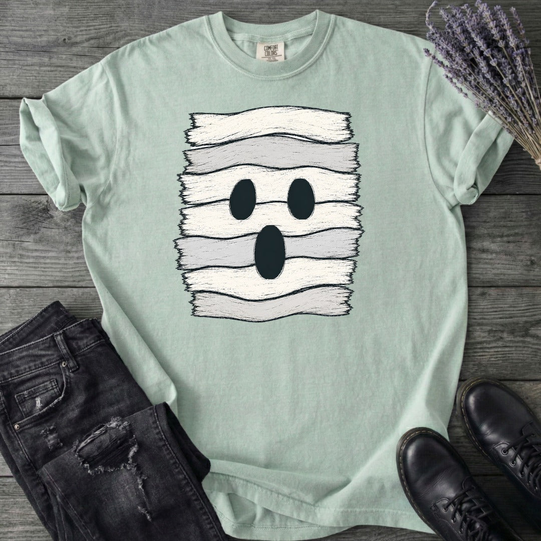 Fabric Strip Ghost T-Shirt