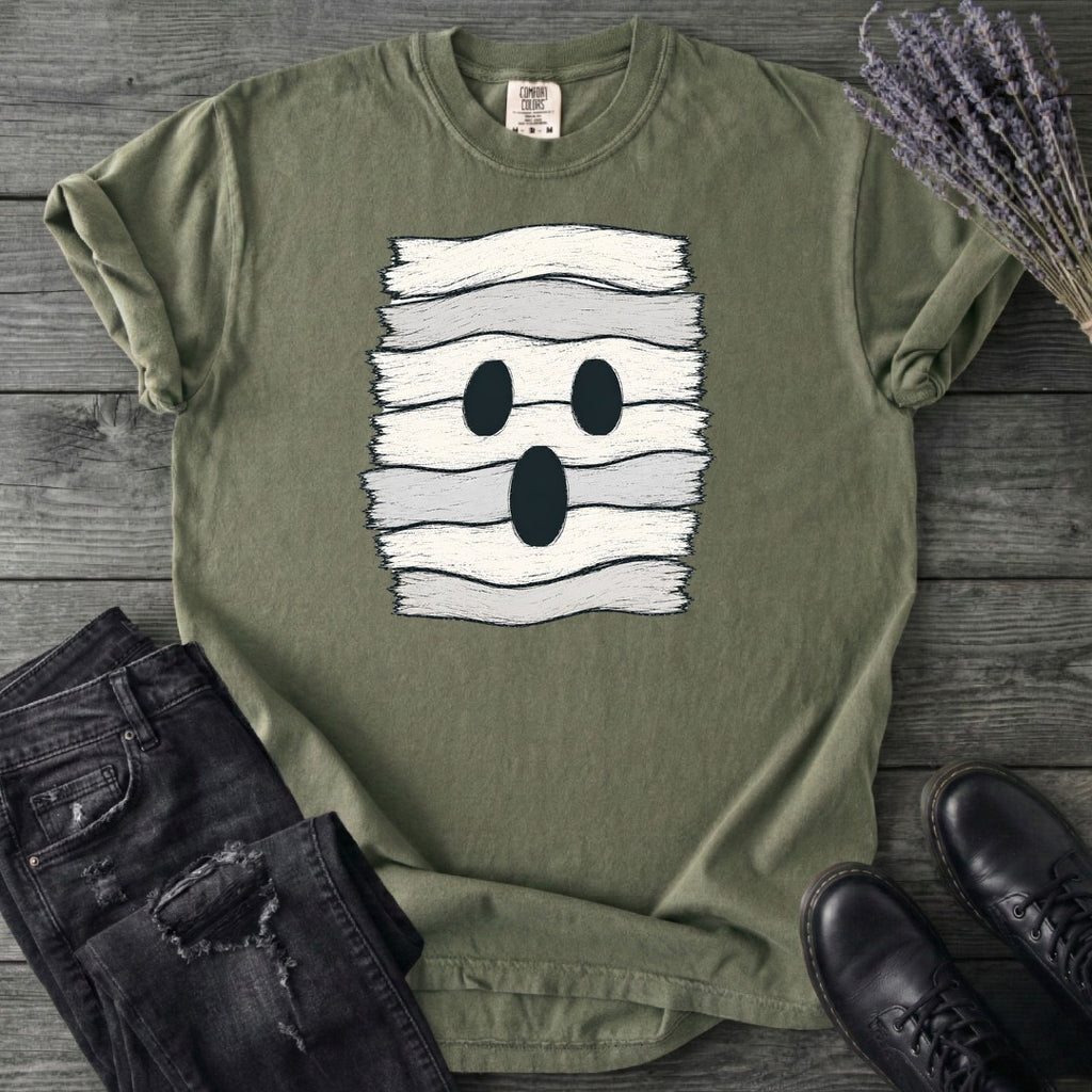 Fabric Strip Ghost T-Shirt
